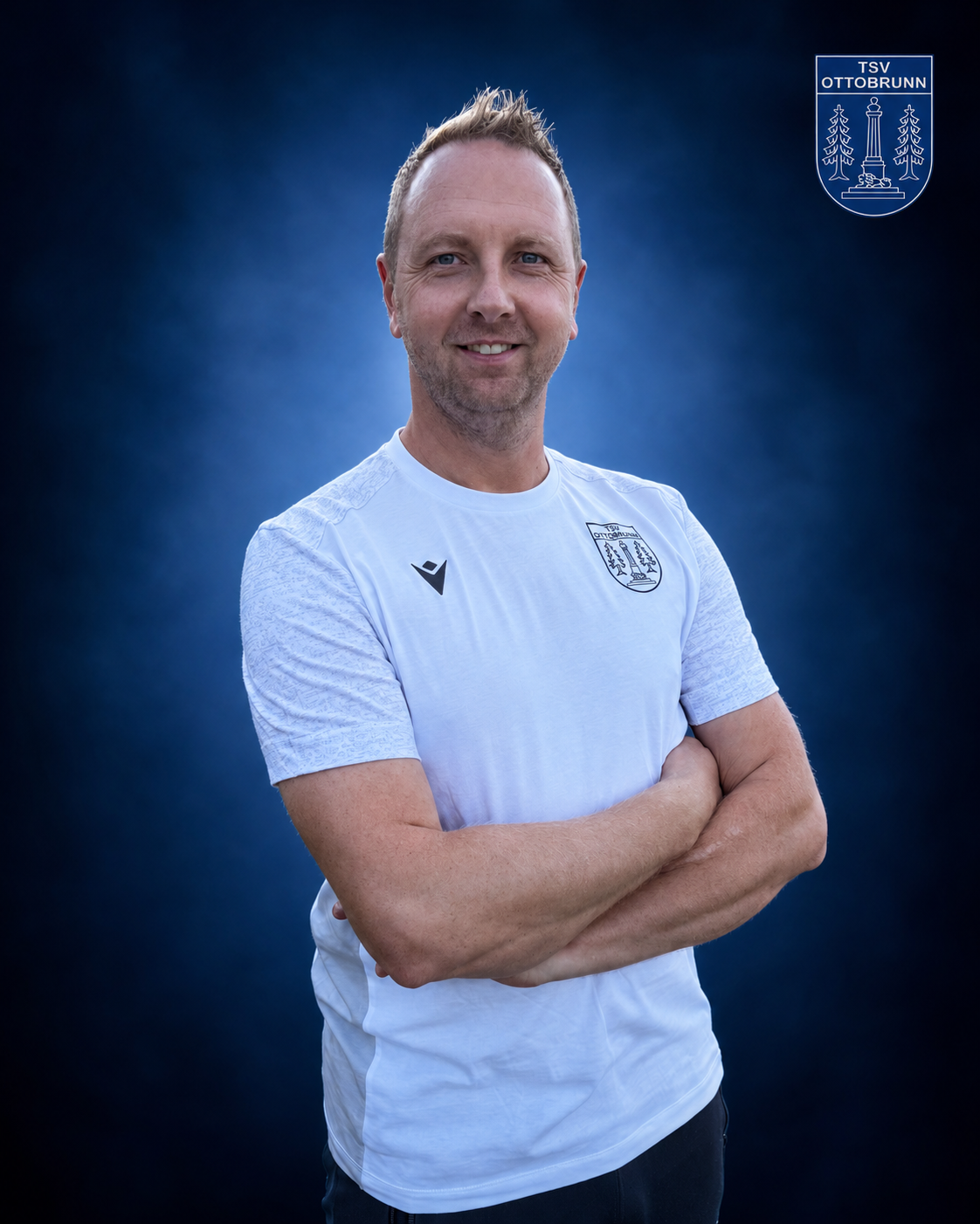 Porträt von Matze Schmidt, Abteilungsleiter Fußball beim TSV Ottobrunn